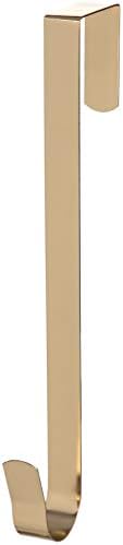 COUSIN Heavy Duty Metal Door Wreath Hanger 12 Inch Gold Art Craft