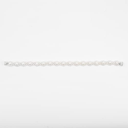 SUQ I OME Pearl Beaded Magnetic Curtain Holdbacks