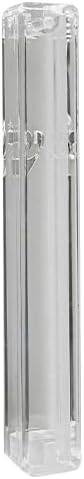 Elegant Transparent Mezuzah Case 5 Inch 100