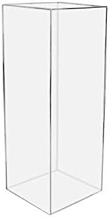Clear Acrylic Sculpture Stand 12 x 12 x 24 in