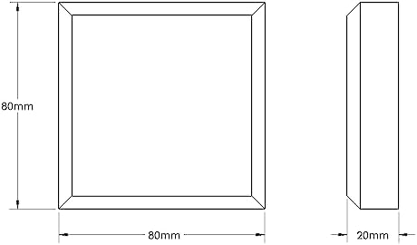 Rechargeable LED Crystal Base for Art Display