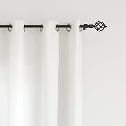 CHICOLOGY Modern Farmhouse Curtain Rod 24-48 Inch Set