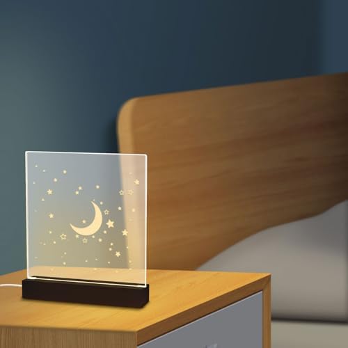 124 Inch Black Wooden Display Pedestal with LED Lights