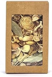 Natriel Citronella Potpourri Natural Dried Flowers Seeds 180gm Home Fragrance Box Gold