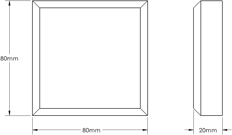 Rechargeable LED Crystal Base for Art Display