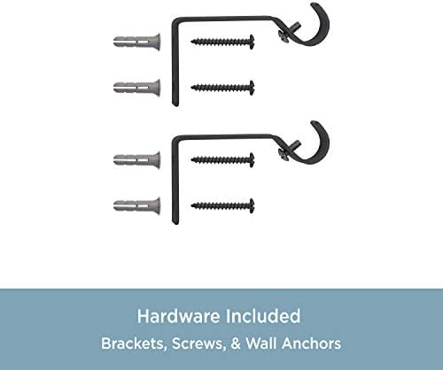 Kenney KN75795 Seville Square End Curtain Rod