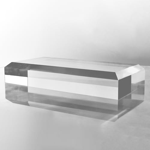 CiaoHER 2in Thick Acrylic Display Block Pedestal Stand