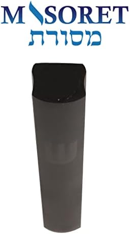 MASORET 4-Inch Aluminum Mezuzah Scroll Holder