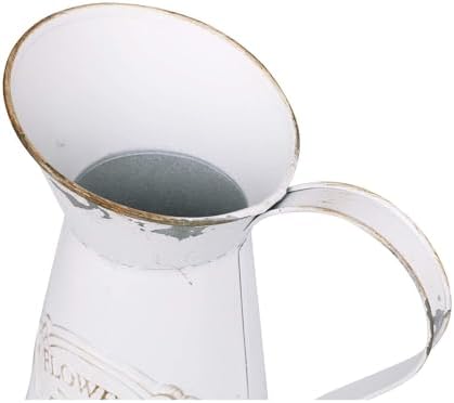 APSOONSELL Rustic Shabby Chic Small Metal Vase
