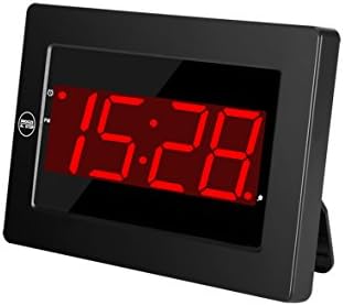 Timegyro Digital Wall Clock with LED Display and Alarm