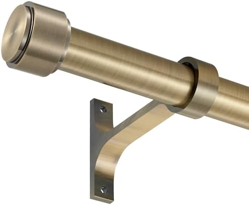 Antique Bronze Curtain Rod 48-86 Inches