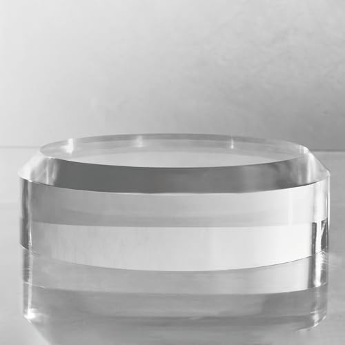 CiaoHER 2in Acrylic Disc Display Pedestal Stand