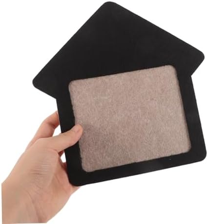Ciieeo Black Framed Photo Bulletin Board Stand
