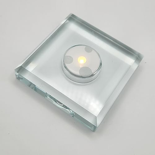 Rechargeable LED Crystal Base for Art Display