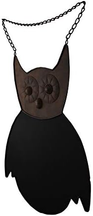 Rustic Brown Owl Chalkboard Wall Hanging 21 Inch