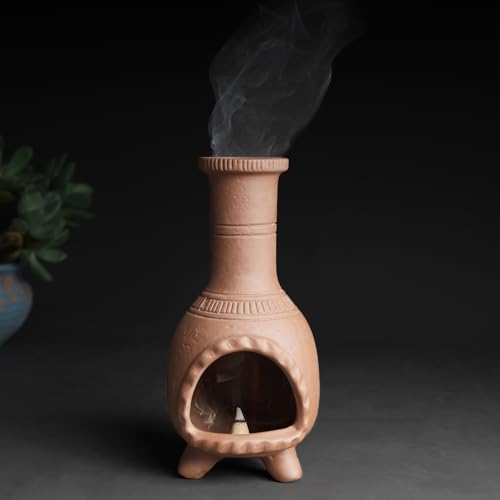Handmade Terracotta Palo Santo Burner for Smudging and Meditation