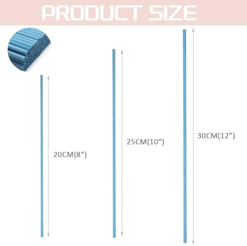 100PCS Thick Reed Diffuser Sticks 10 Inch White