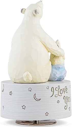 Polar Bear Music Box Figurine with You Are My Sunshine Tune