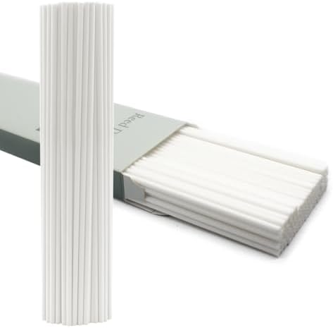 100PCS Thick Reed Diffuser Sticks 10 Inch White