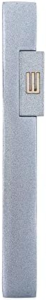 EMANUEL Modern Mezuzah Case with Accent Shin