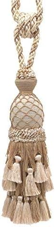 Lavish Large Curtain Tiebacks with 11 Inch Tassels Pack of 2