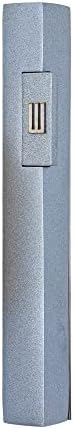EMANUEL Modern Mezuzah Case with Accent Shin