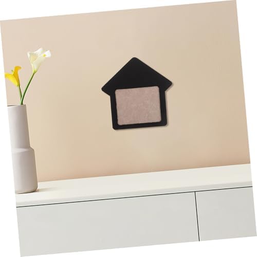 Ciieeo Black Framed Photo Bulletin Board Stand