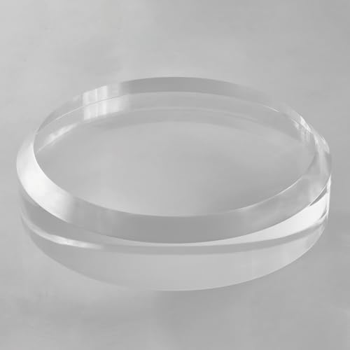CiaoHER 2in Acrylic Disc Display Pedestal Stand