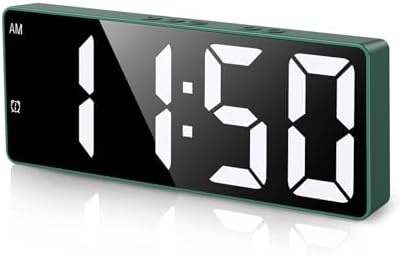 LOFICOPER 65 Inch LED Alarm Clock with Dual Alarm and Temperature Display