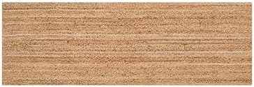Savi Home Jute Runner Rug 24x72 Reversible Natural