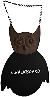 Rustic Brown Owl Chalkboard Wall Hanging 21 Inch