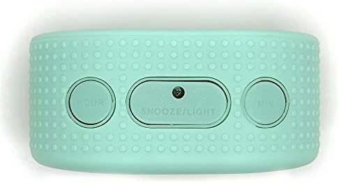 Timelink Smartlight Rubber Alarm Clock with Night Light Mint Green