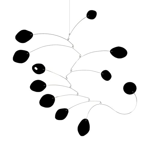 Alluring Black MCM Hanging Art Mobile 24x26 Made in USA