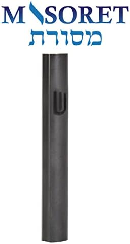 MASORET 4-Inch Aluminum Mezuzah Scroll Holder