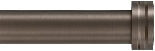 Adjustable Curtain Rods 18 to 45 Inches 1 Inch Diameter Metal