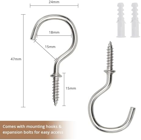NICEEC 2 Pack Wax Rope Curtain Tiebacks