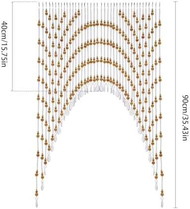 Crystal Beaded Curtain 40 Strings Door Decor