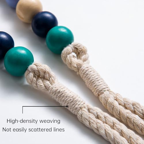 Macaroon Resin Bead Curtain Tiebacks Set of 2