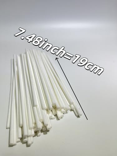 100 Diffuser Sticks with 3-35mm Artificial Flowers