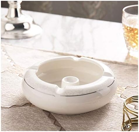 Round Ceramic Ashtray 55 Inch Home Decor Accent