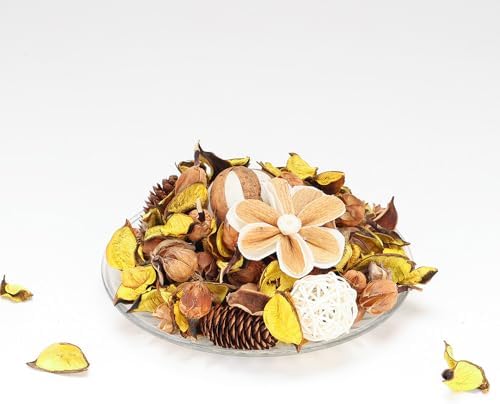 KAV Spring Dried Flower Potpourri Mix Yellow
