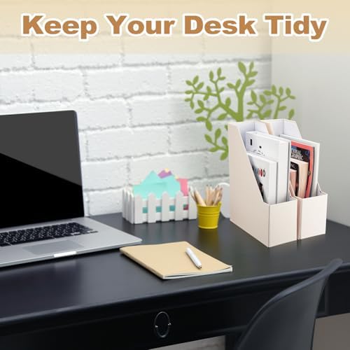 Feifeiya Magazine File Holder Set of 6 Beige