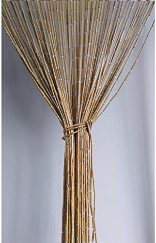 Bamboo Wood Bead Curtain for Doorways and Room Dividers 1