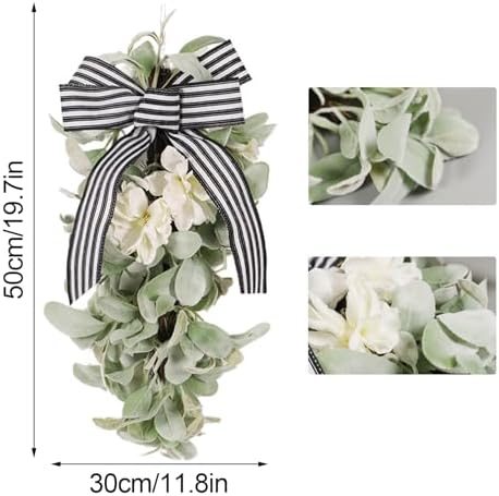 Spring Teardrop Swag 20 Inch Artificial Decor