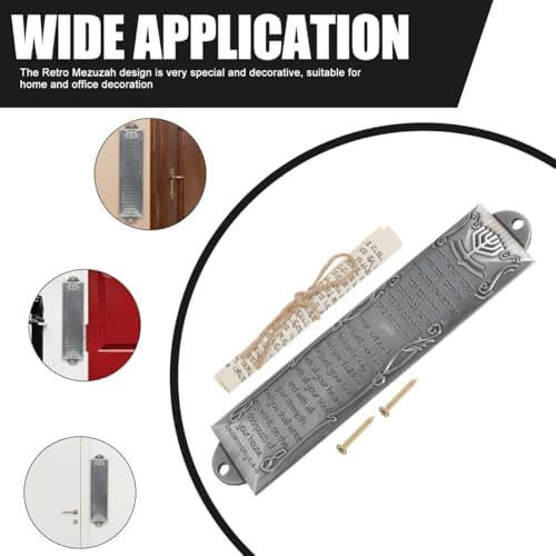 Baluue Mezuzah with Scroll for Front Door