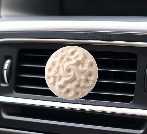 CRECEN Air Purifying Healing Ceramic Round-Vine with Vent Clip