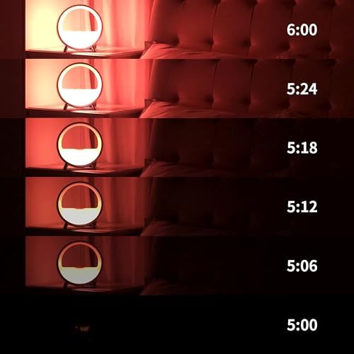 Dekala Arches Alarm Clock with Wireless Charging and White Noise