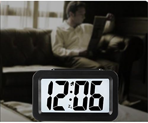 Hense Nightlight Alarm Clock with Adjustable Light