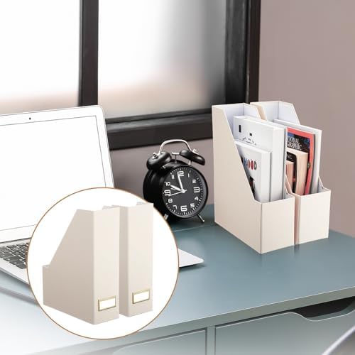 Feifeiya Magazine File Holder Set of 6 Beige