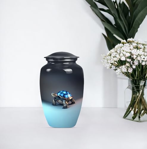 Turtle Urn for Ashes 10 Inch Decorative Cremation Urn